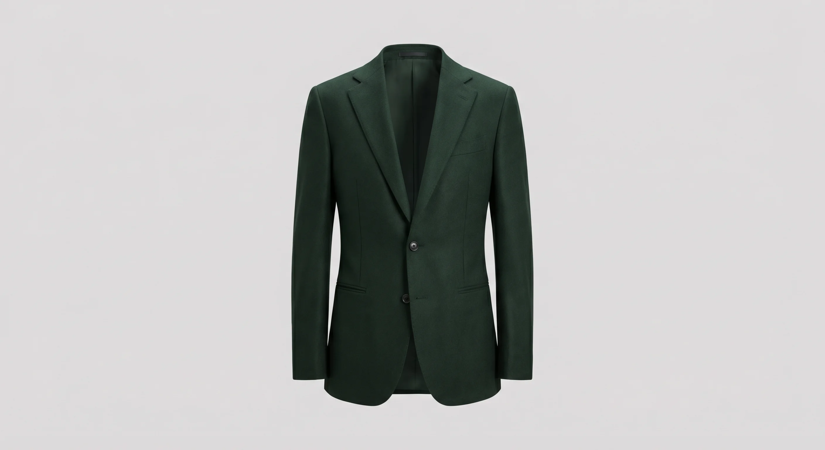 Dark Green Tailored Blazer